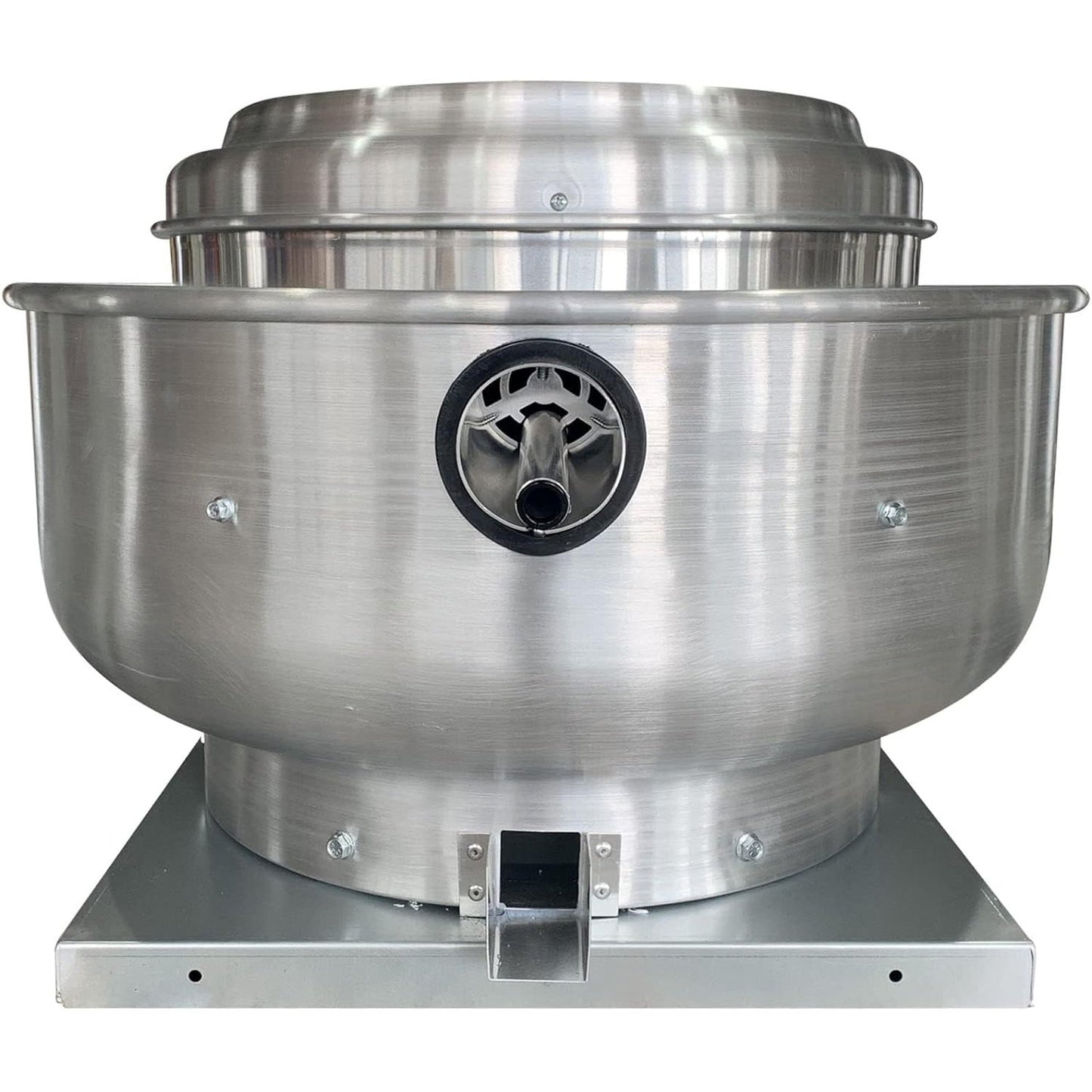 Restaurant Hood Grease Rated Exhaust Fan- Truck Exhaust Fan High-Speed Direct Drive Centrifugal Upblast Exhaust Fan 0.25HP 110 Volt Single Phase Motor 1500-1700 CFM