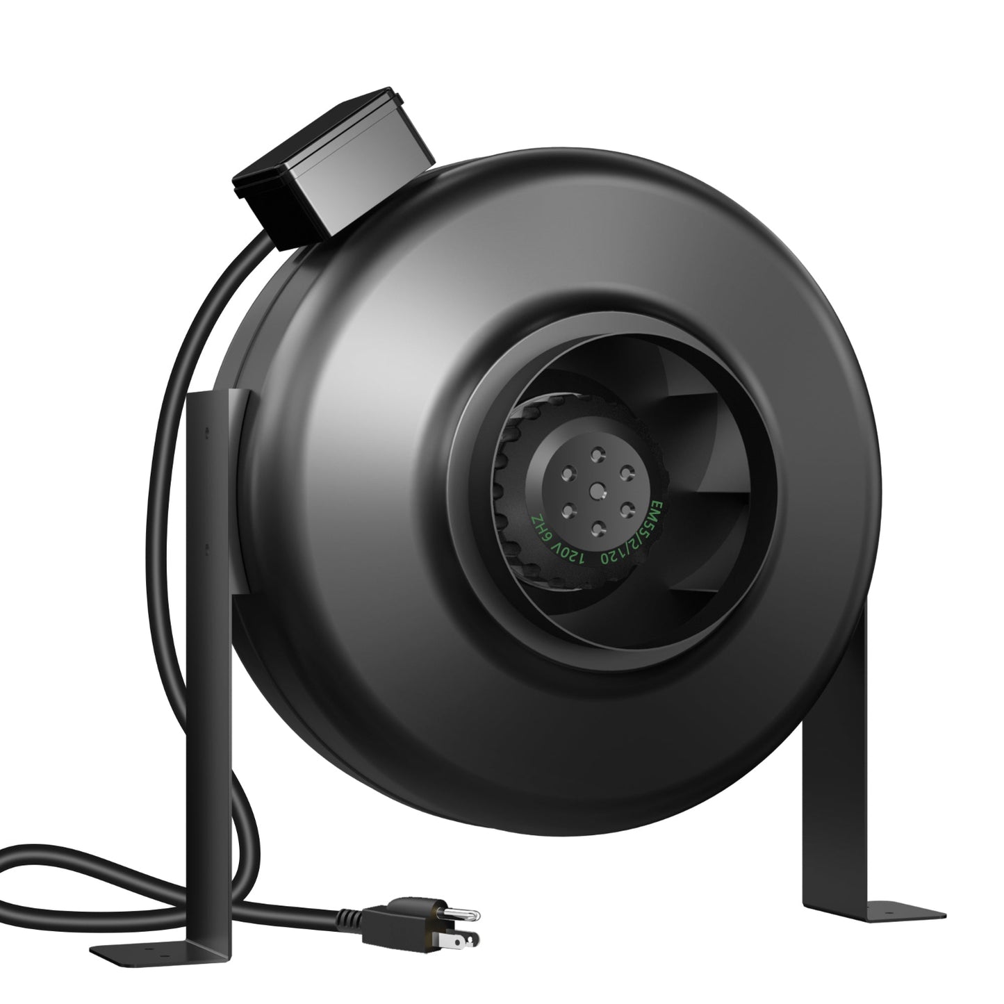 6 Inch Inline Duct Fan, 424 CFM Inline Fan Duct Exhaust Fan with for Grow Tent, Indoor Garden Ventilation, NSK/SKF bearings