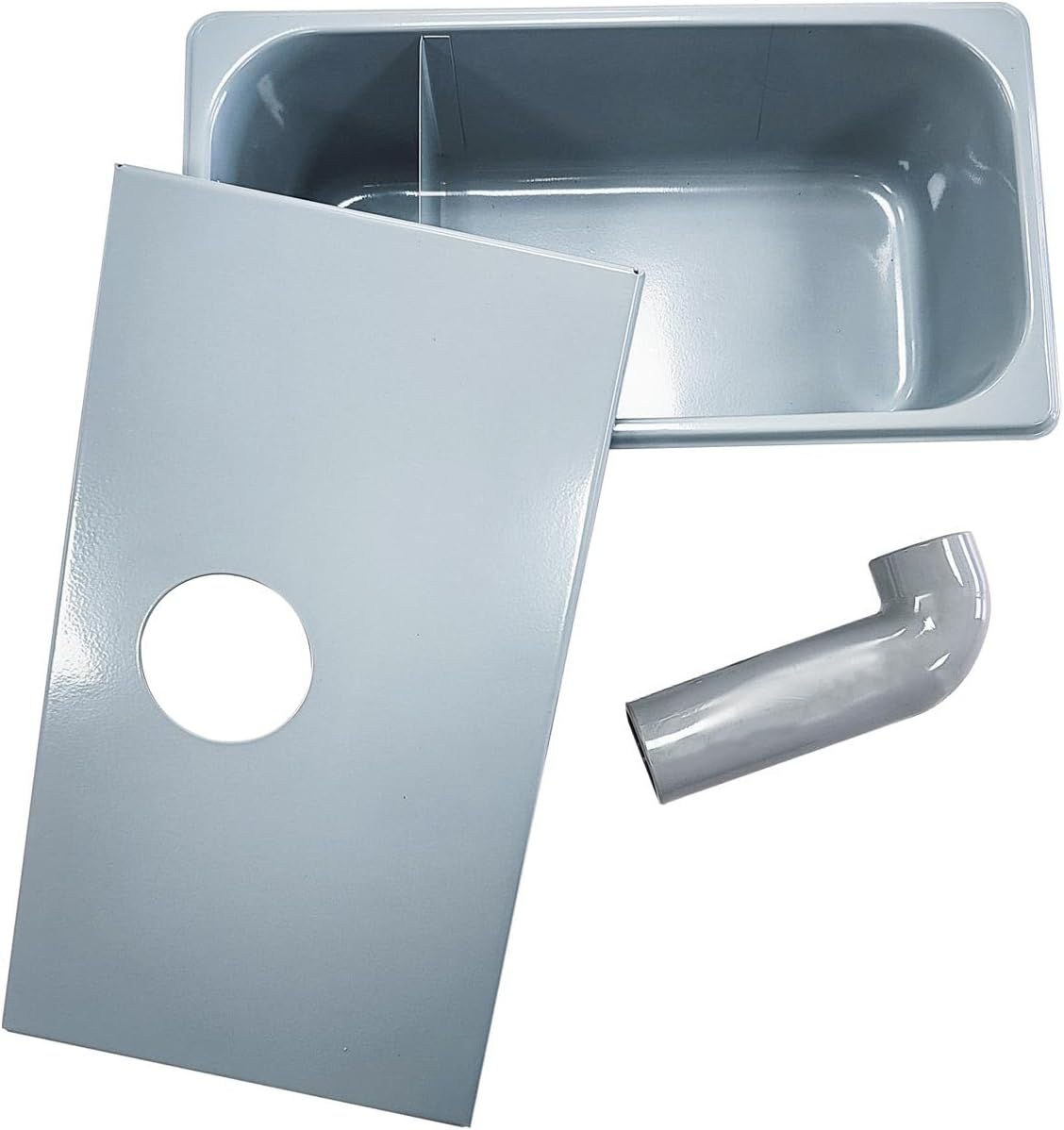Grease Box for Restaurant Canopy Hood Exhaust Fan| Stainless Steel Hood Accessories for Restaurants | 3.74” Deep Drip Pan
