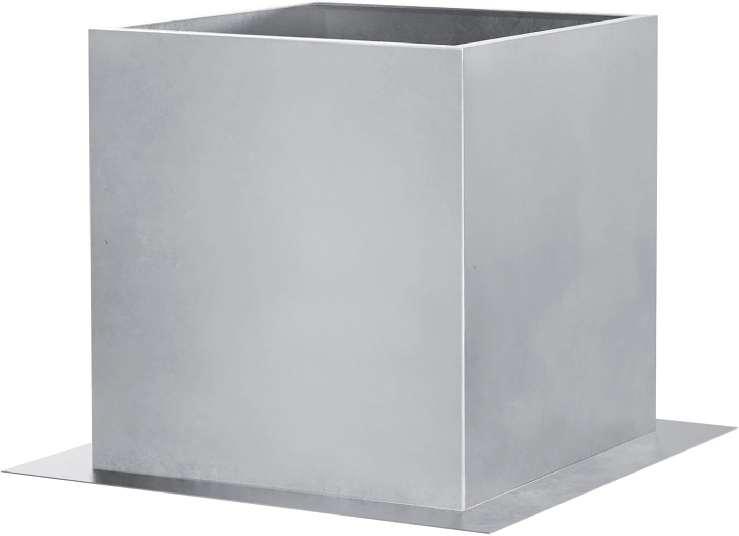 Roof Curb for Exhaust Fan-19” Square x 20”High Flat Roof Curb,18 Gauge Galvanized Steel Construction