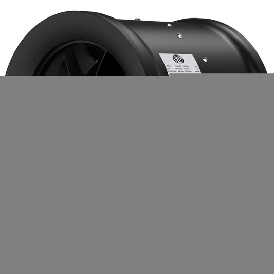 12 Inch Inline Duct Fan,1900 CFM Inline Fan Duct Fan Constant Speed - Ventilation Exhaust Fan for Heating Cooling Booster, Grow Tents, Hydroponics, NSK/SKF Bearings, ETL Listed