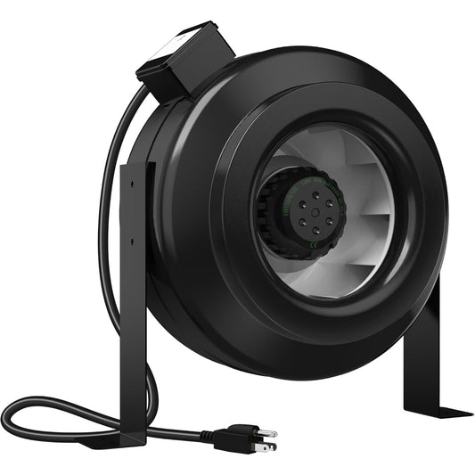 10 Inch Inline Duct Fan, 618 CFM Inline Fan Duct Exhaust Fan for Grow Tent, Indoor Garden Ventilation, NSK/SKF bearings