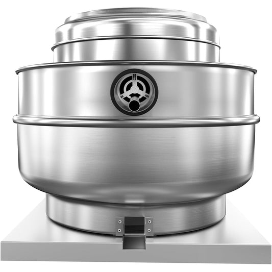 Restaurant Hood Grease Rated Exhaust Fan- Fodd Truck High Speed Direct Drive Centrifugal Upblast Exhaust Fan 1HP 110 Volt Single Phase Motor 3500 CFM